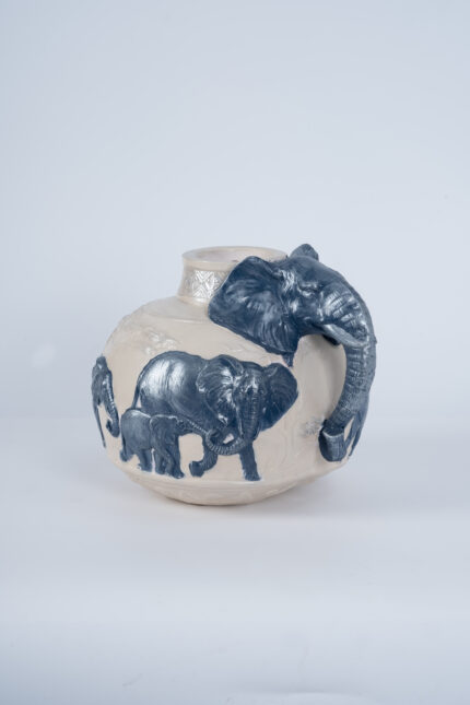 Elephant Heritage Vase